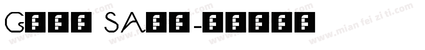 Gill SAna字体转换